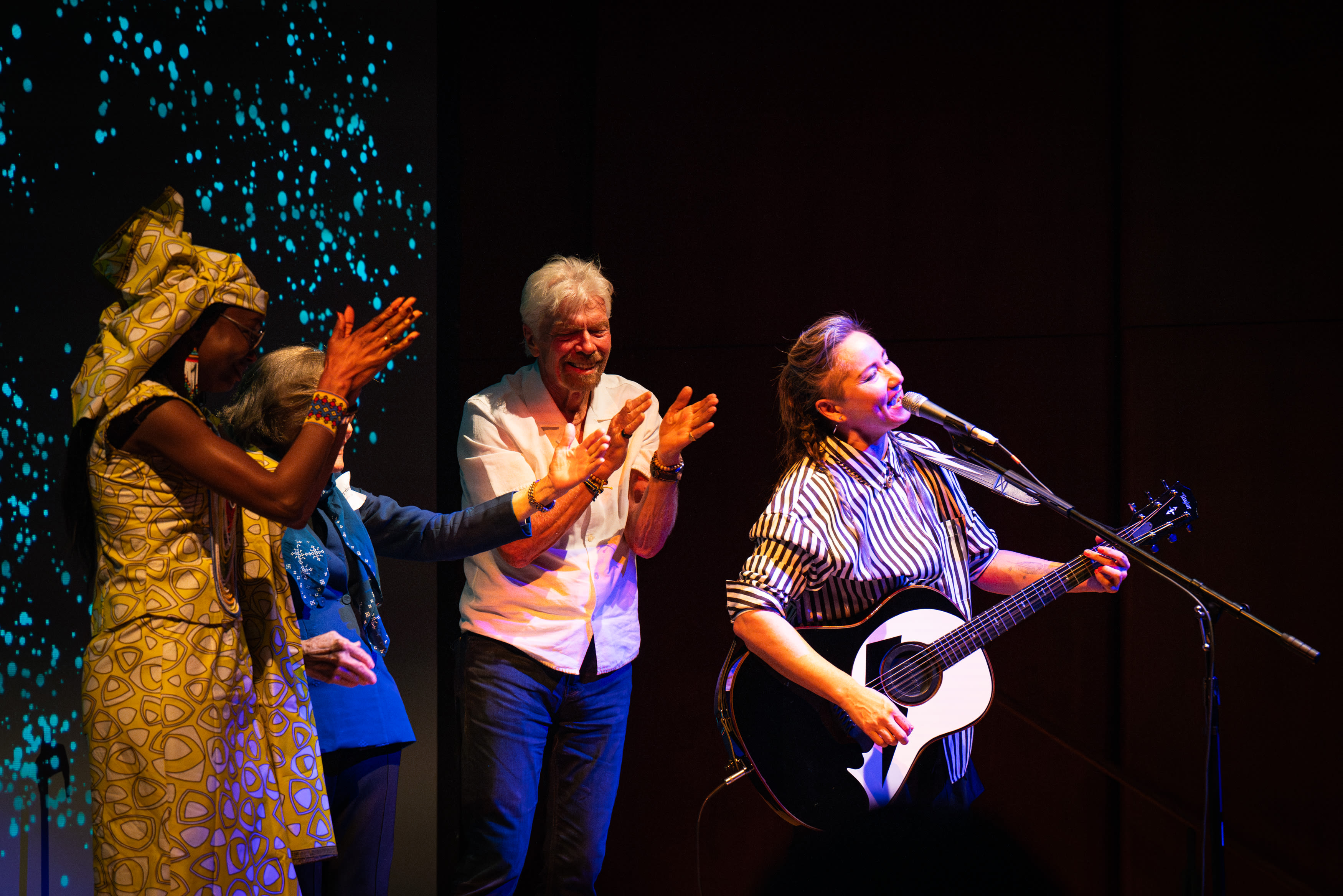 Richard Branson and KT Tunstall