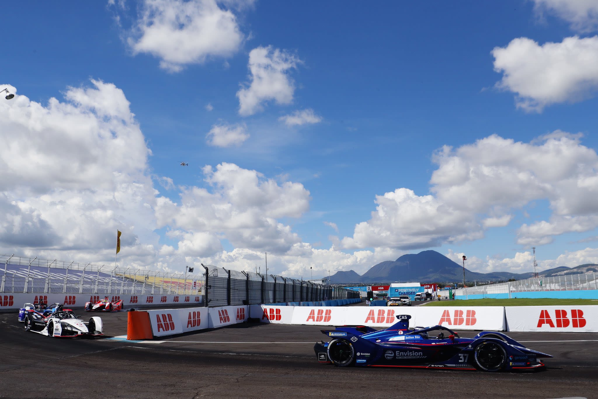 Envision Virgin Racing driver Sam Cassidy at the Mexico E-Prix