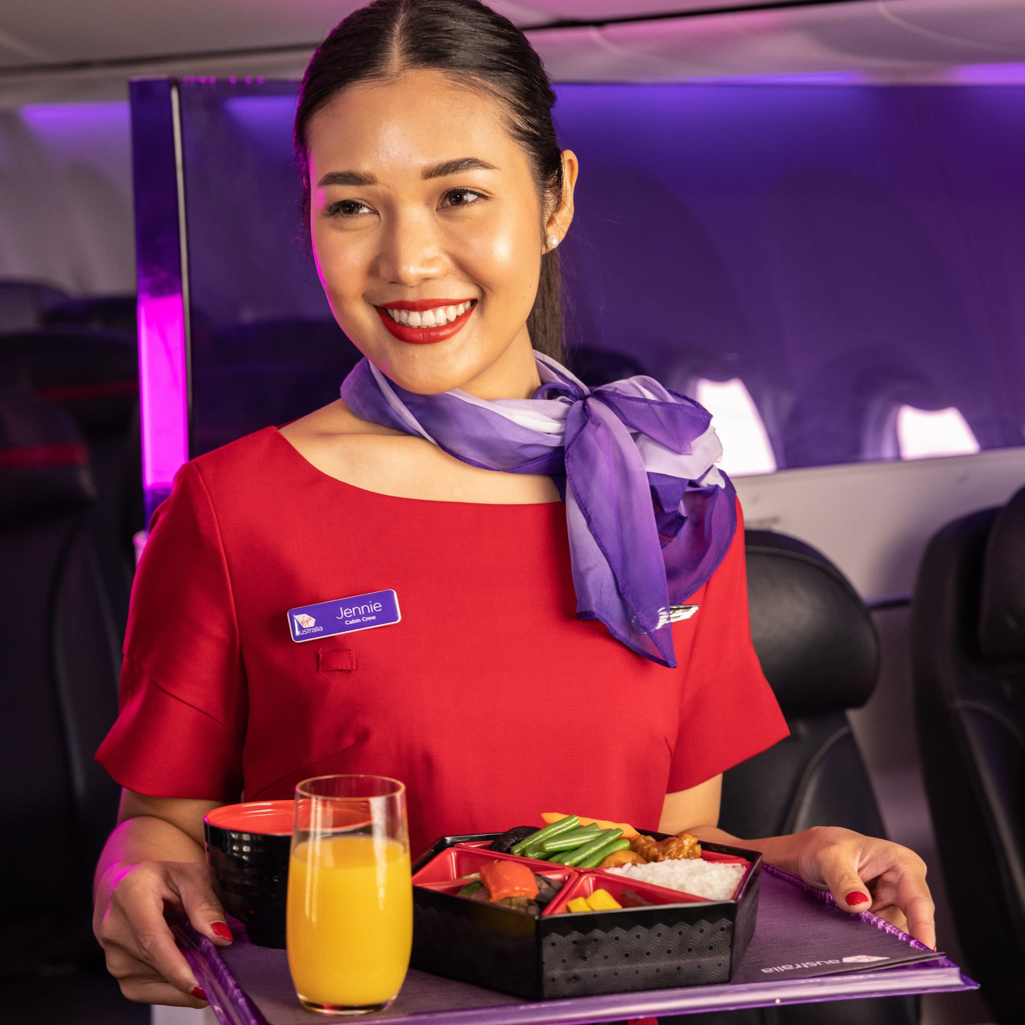 Virgin Australia's inaugural flight to Tokyo