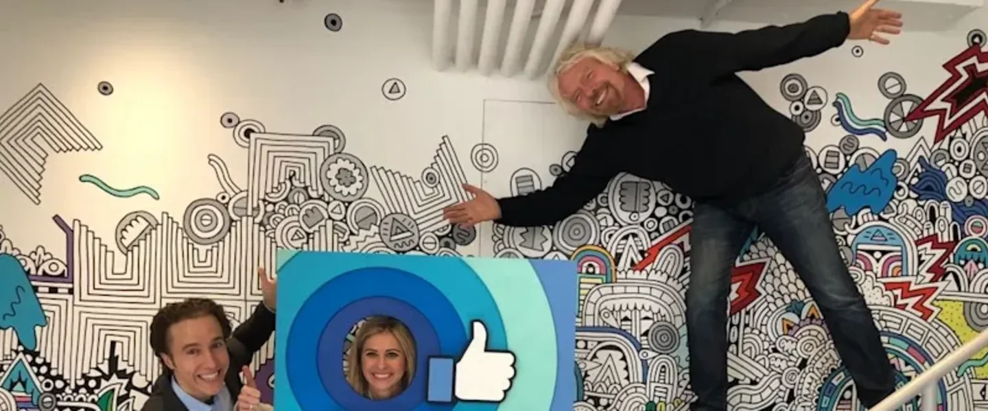 Richard and Holly in New York at Instagram's office