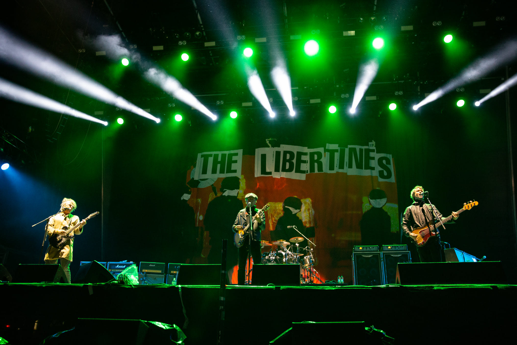 The Libertines on stage at the Virgin Money Unity Arena