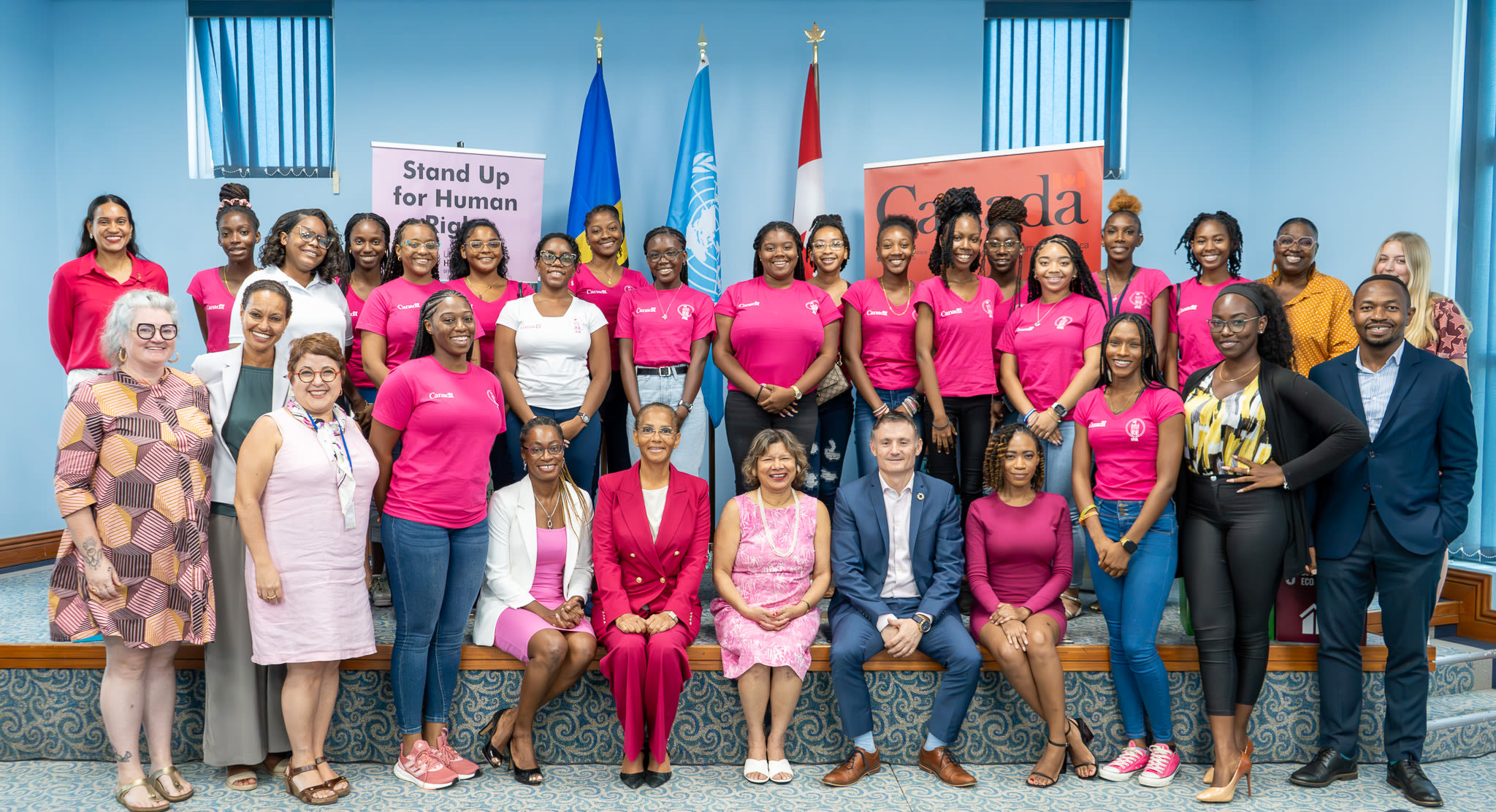 Pink Parliament Tours the United Nations