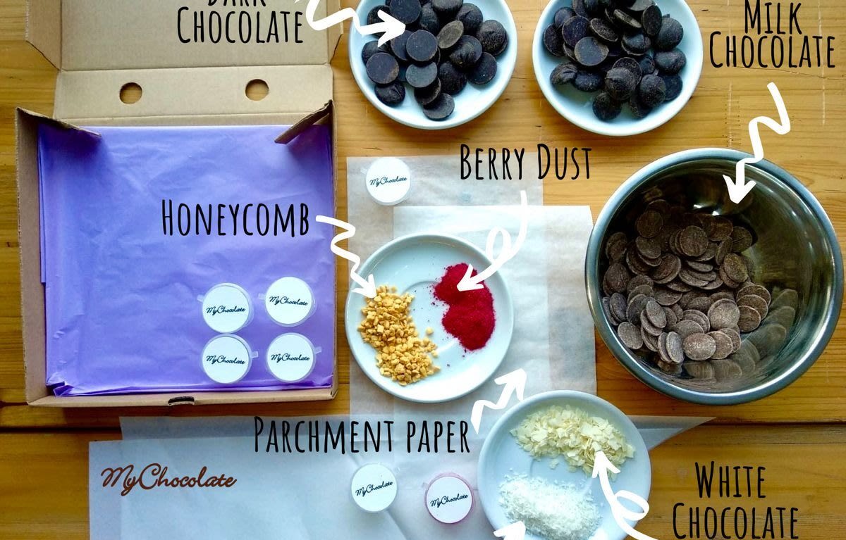 Chocolate truffle making kit