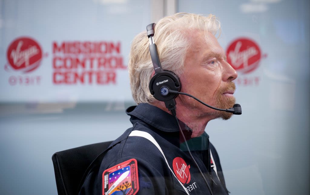 Richard Branson watching Virgin Orbit's space mission - Tubular Bells: Part 1