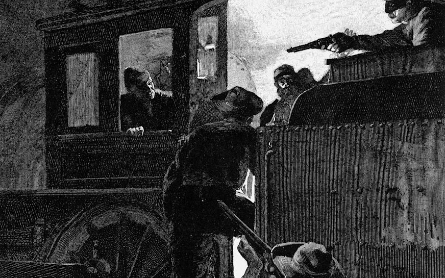 Image from Getty Images - The Great Train Robbery