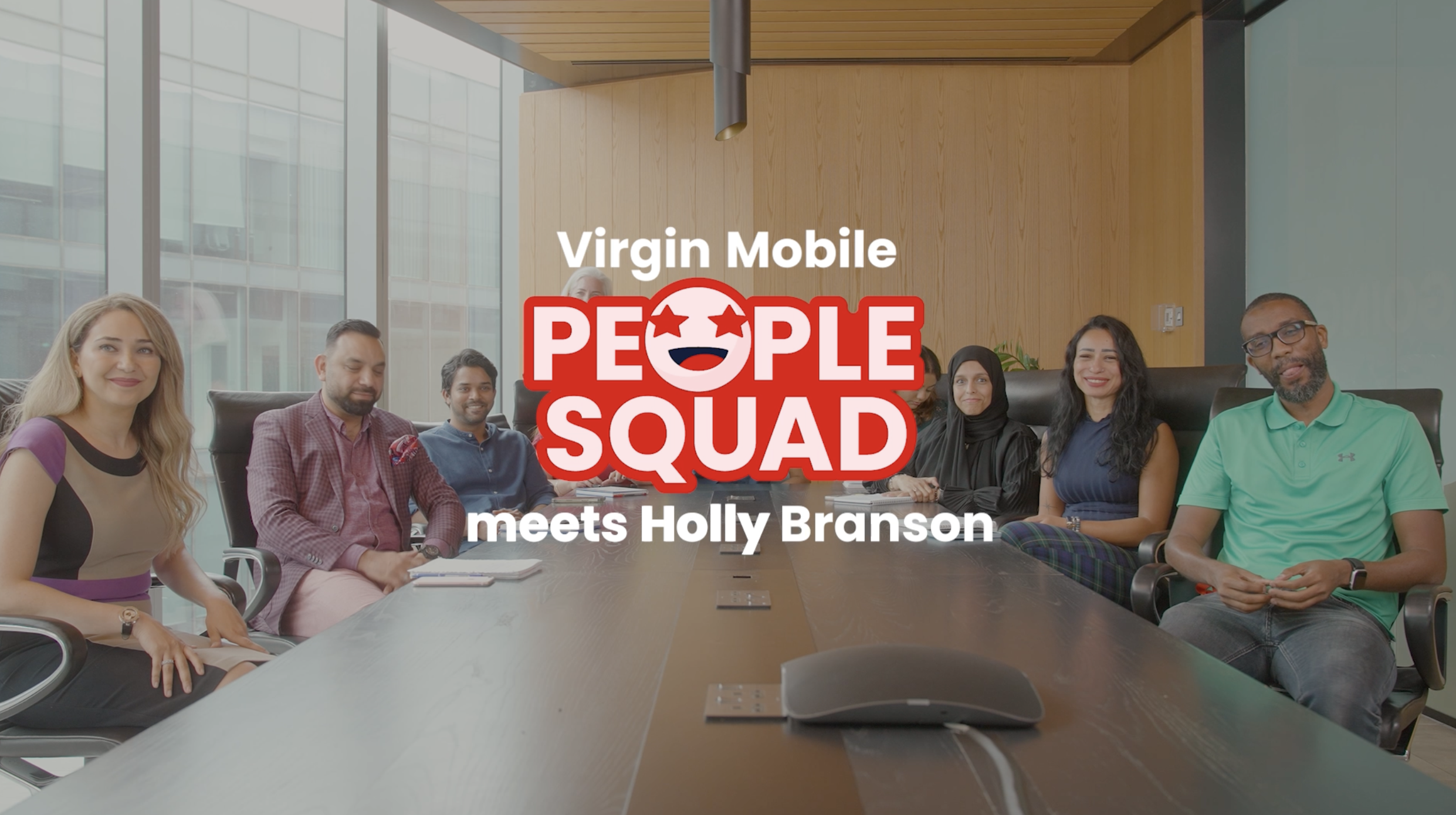 Holly Branson in a Q&A with Virgin Mobile UAE's People Squad