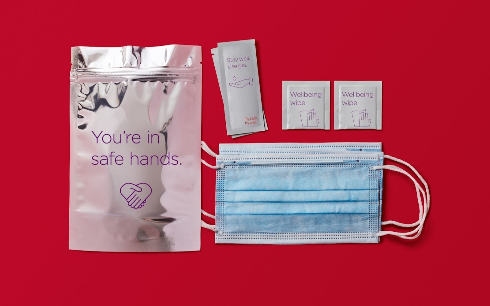 Virgin Atlantics health pack