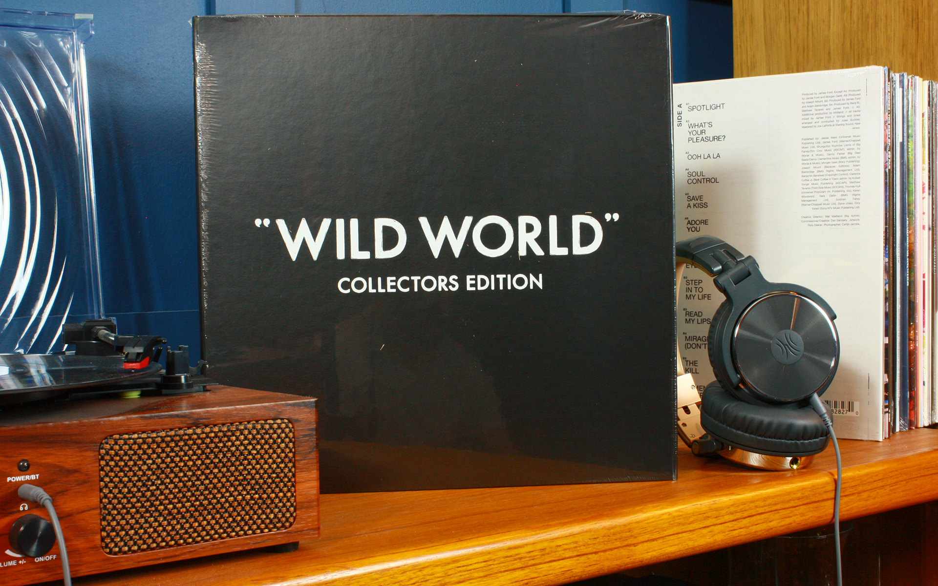 Front Cover of Bastille Wild World Vinyl Album.