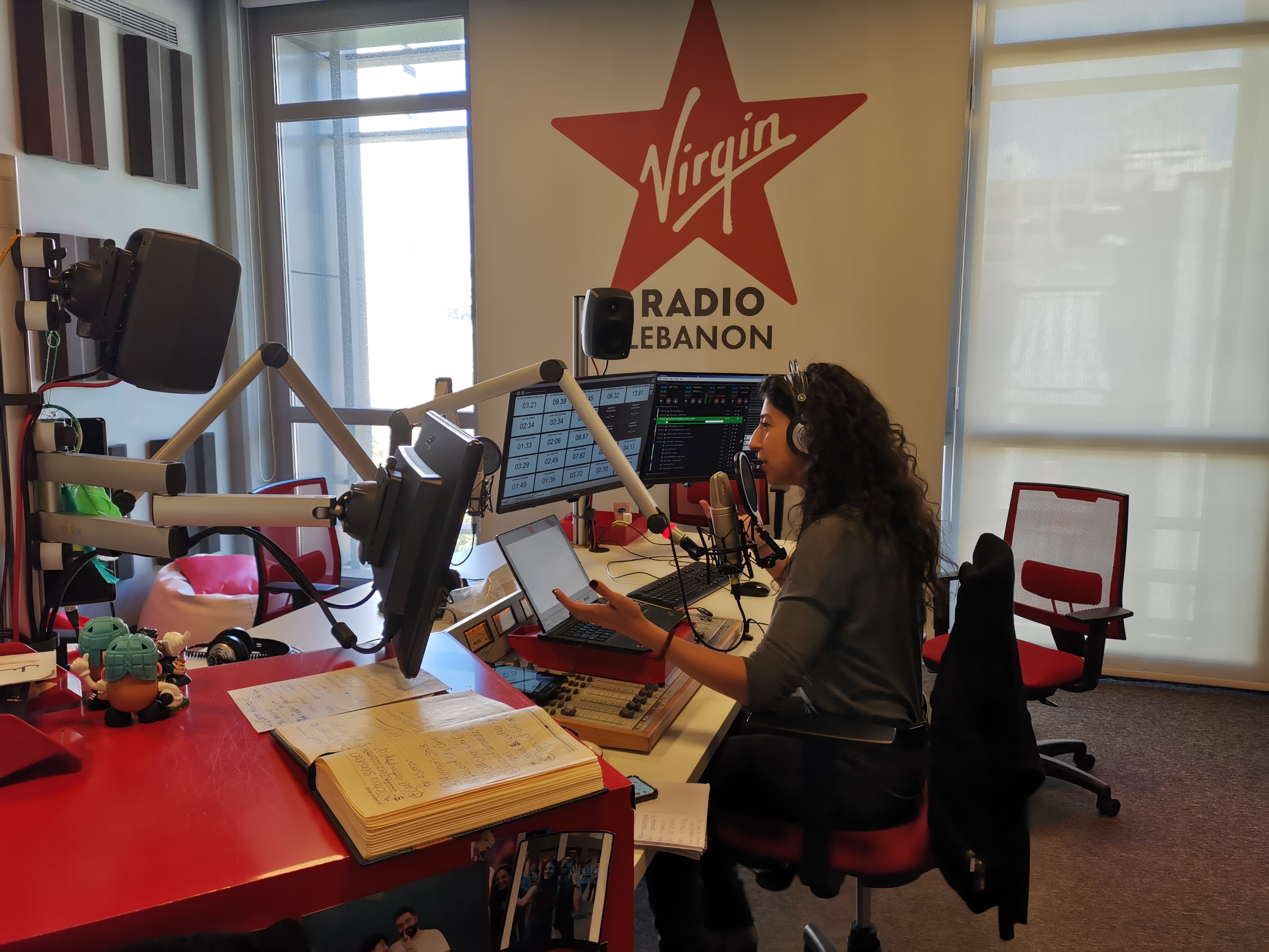 The Virgin Radio Lebanon studio