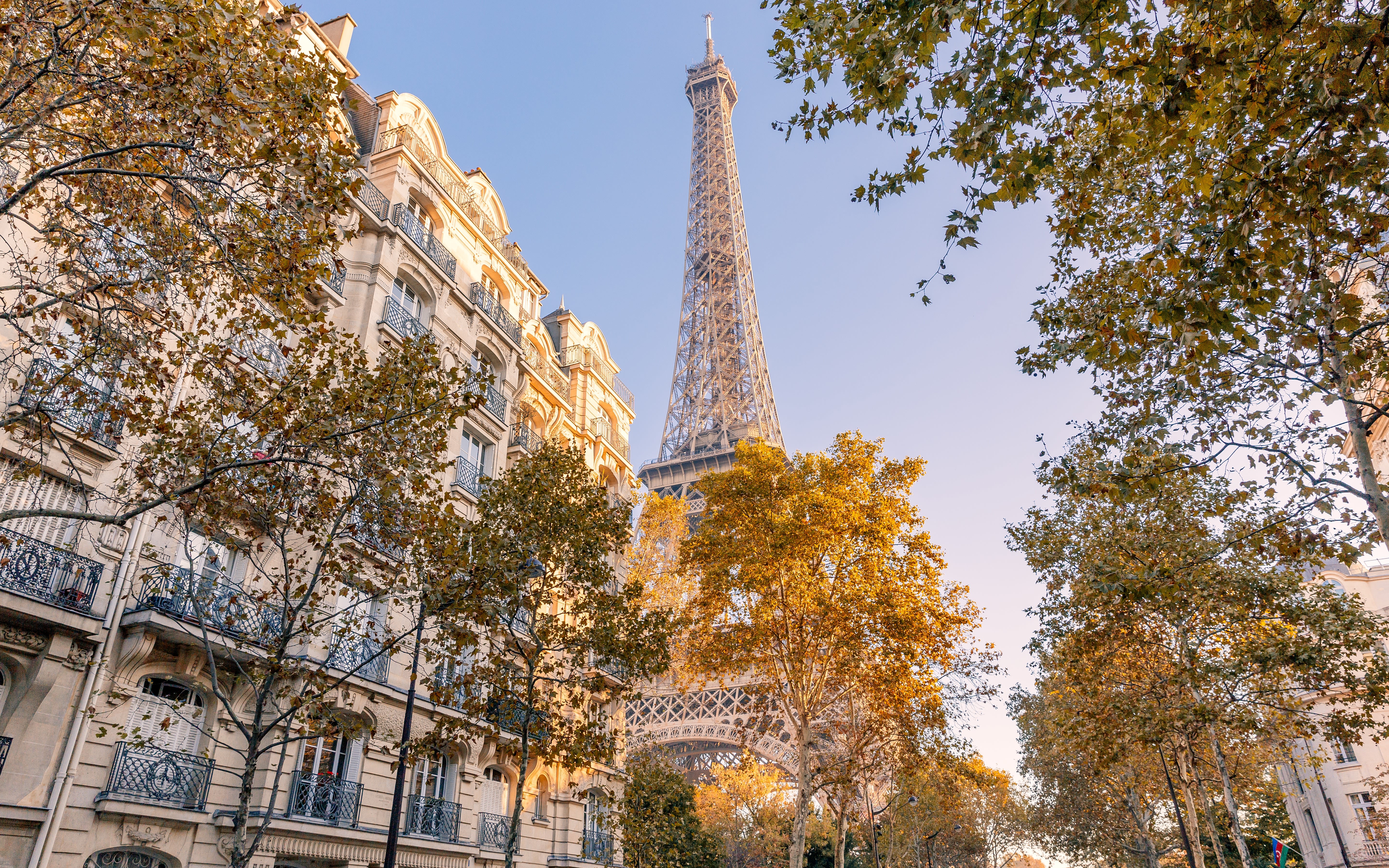 Image of the Eiffel Tower in Paris.