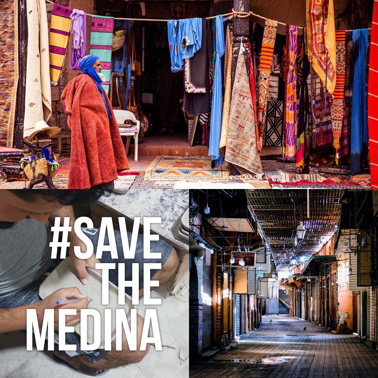 Image from @CharlieDailey and @Lailiazid / The Eve Branson Foundation #savethemedina