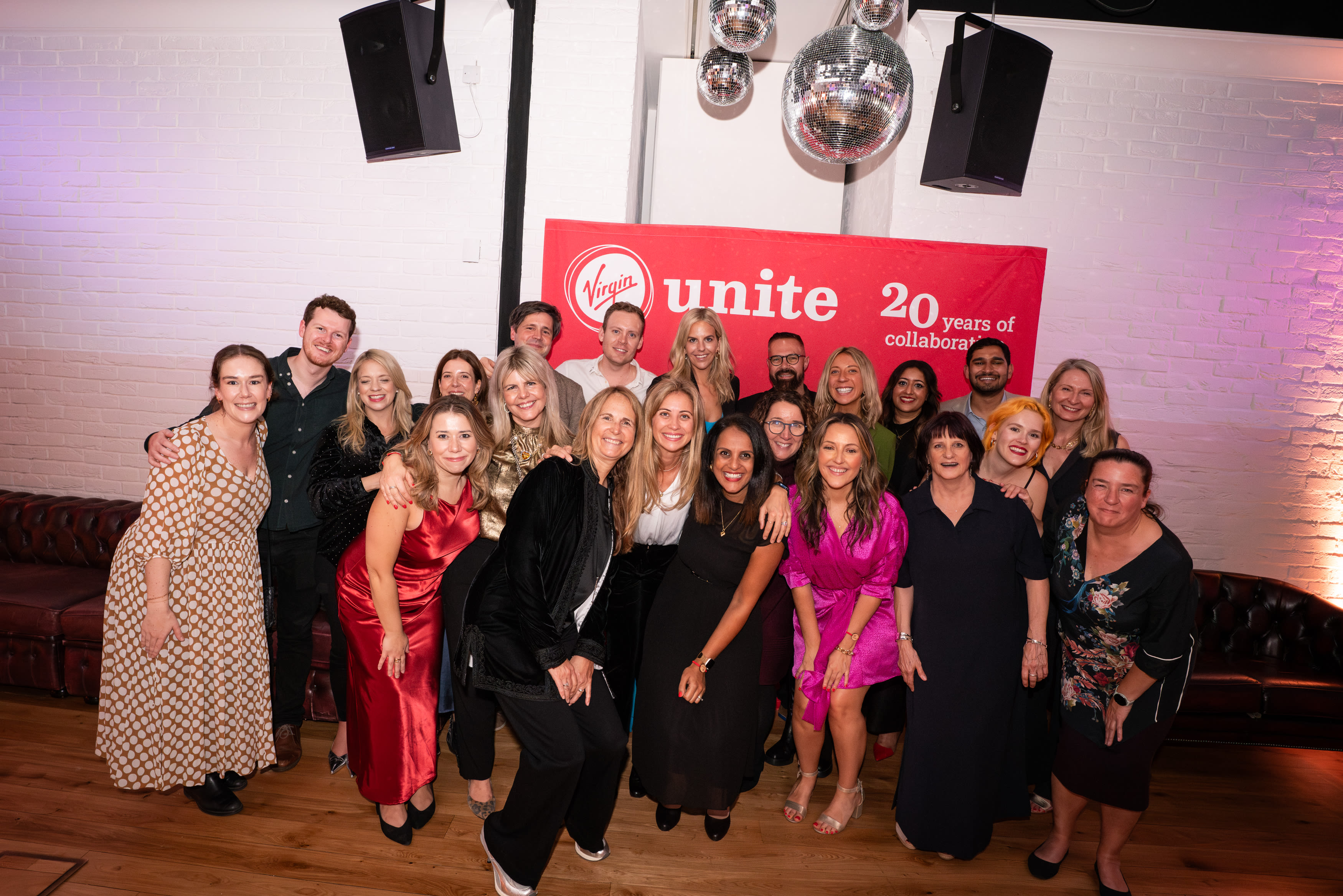 The Virgin Unite team at Virgin Unite's 20 years of Collaboration celebration