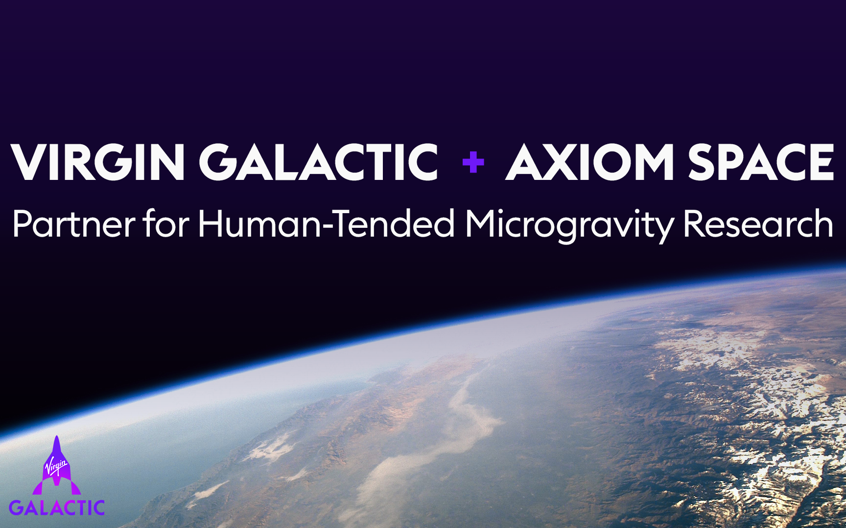 Virgin Galactic partner with Axiom Space