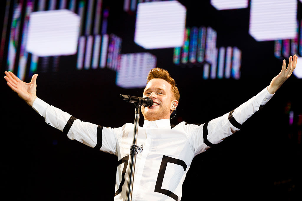 Olly Murs performing at V Festival