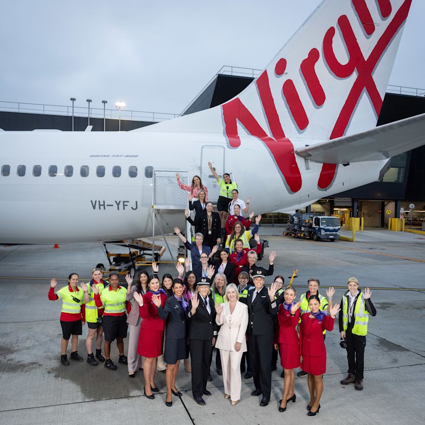 International Women's Day at 30,000ft with Virgin Australia | Virgin