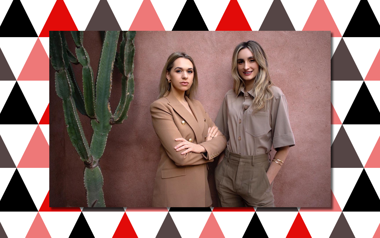 Annabel Humphrey and Hannah Daykin, founders of Pursuit The Label