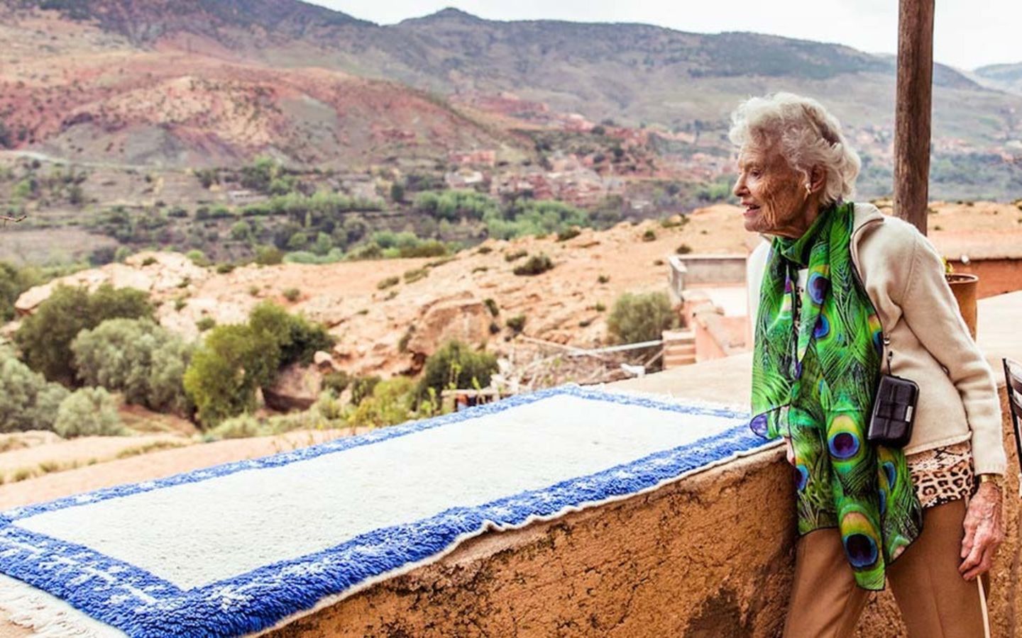 Eve Branson in Morocco