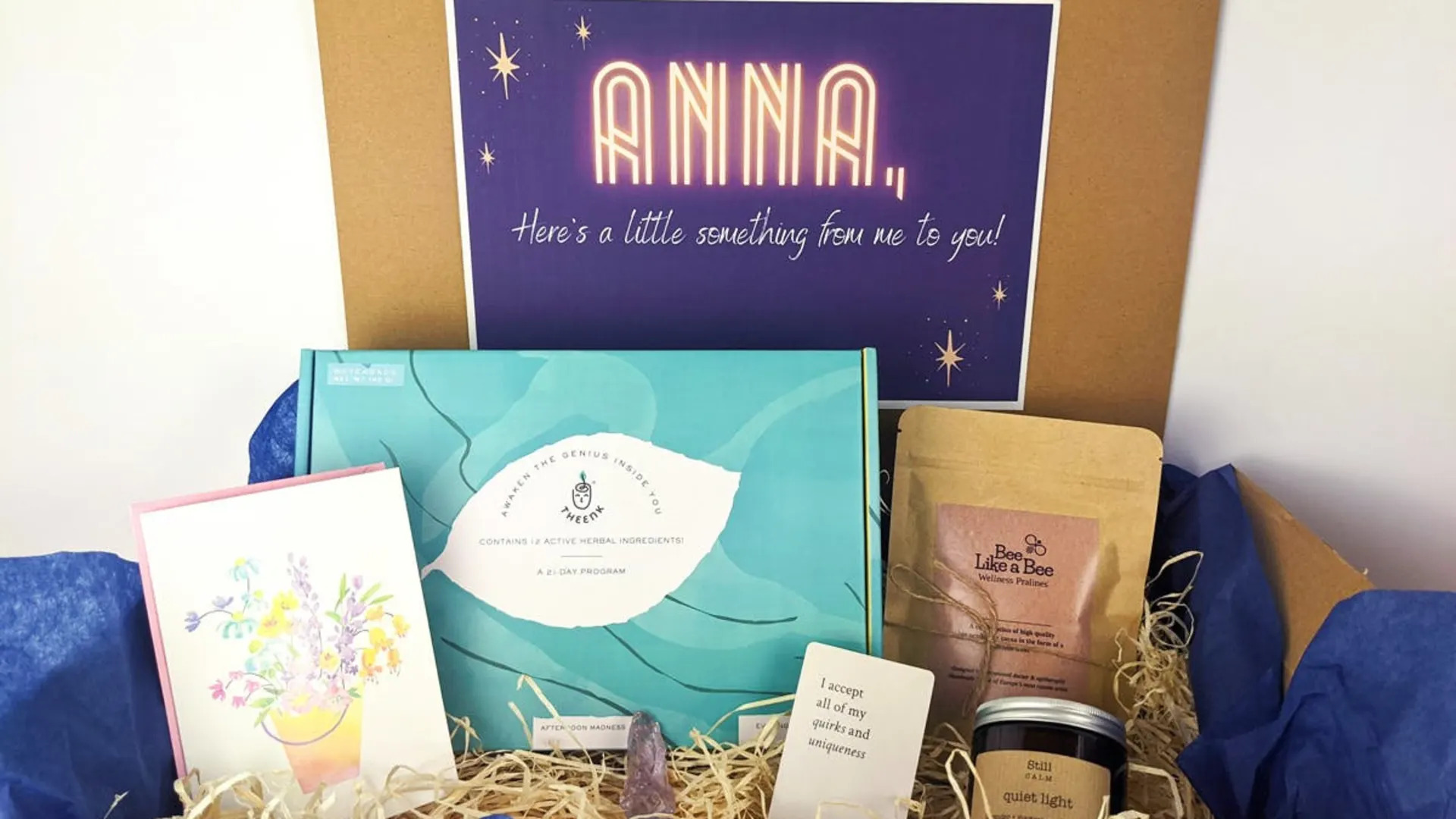A deluxe wellness giftbox