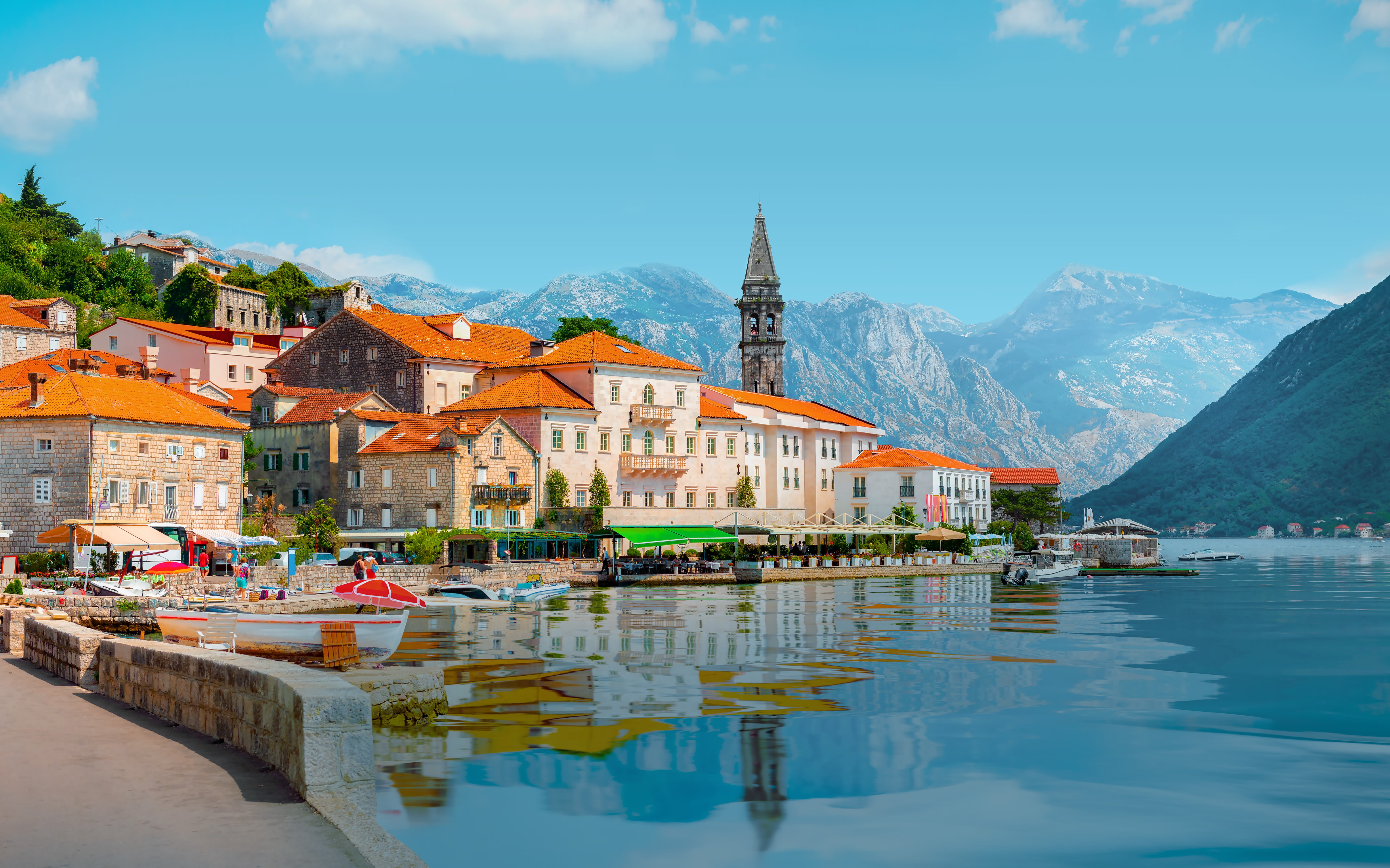 An image of a lake in Kotor 