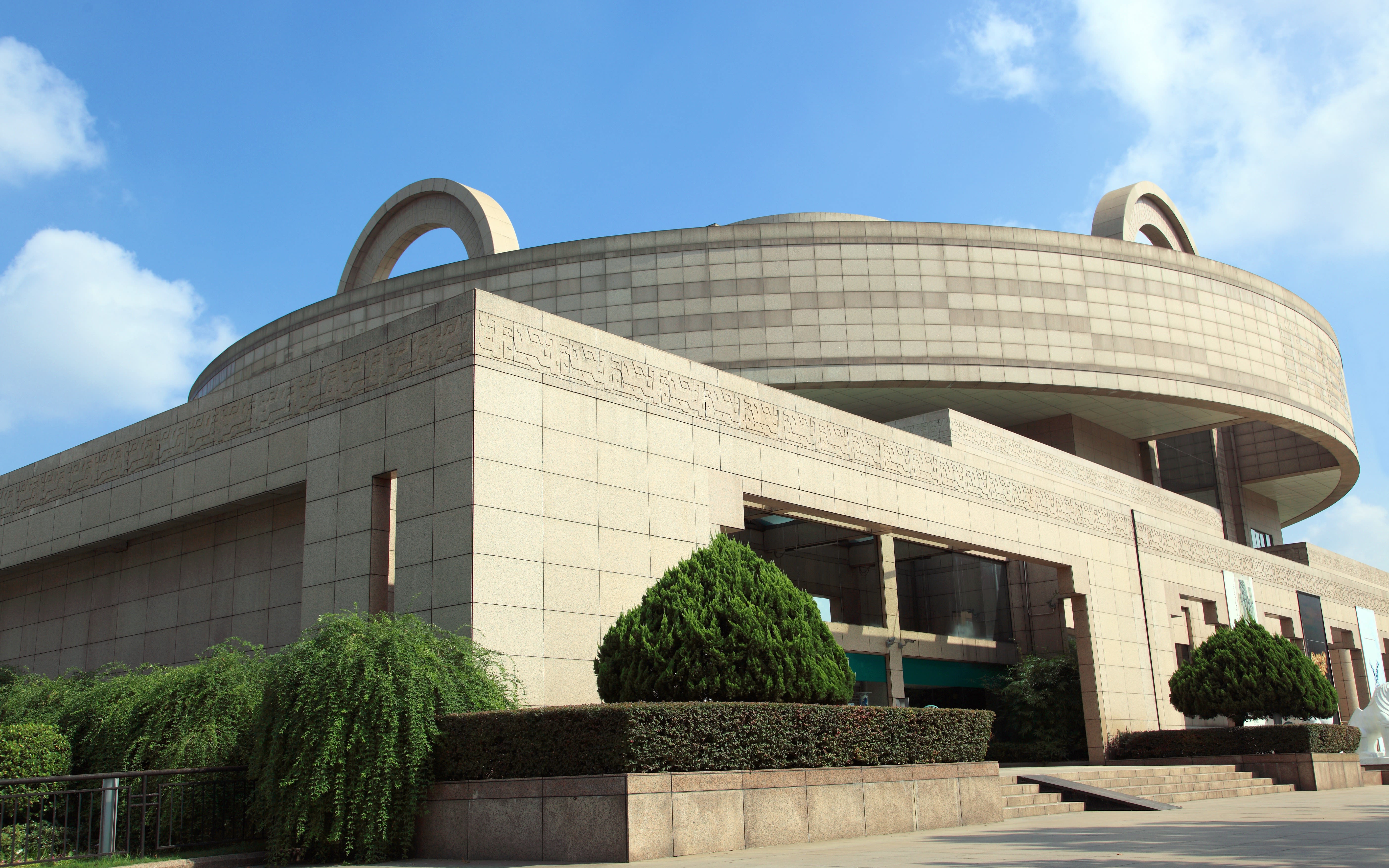 A picture of Shanghai Museum