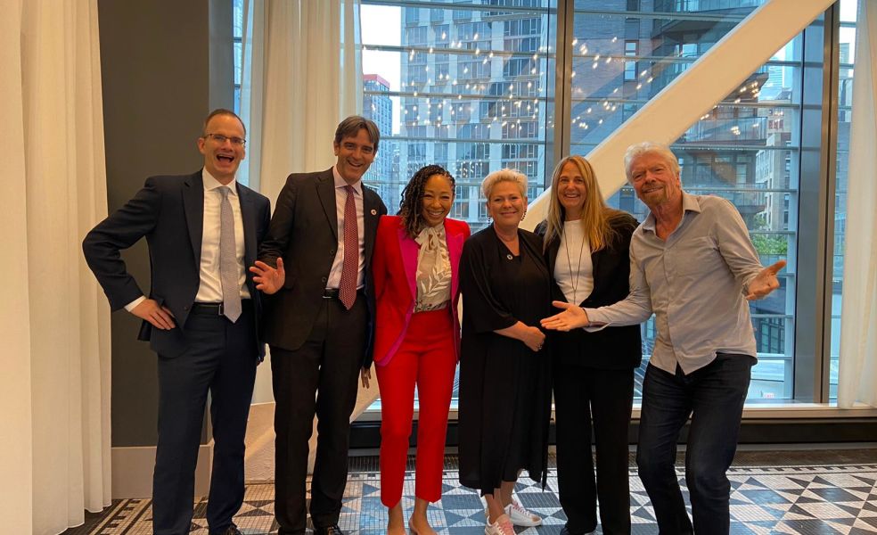 Richard Branson at Climate Week 2023 in New York