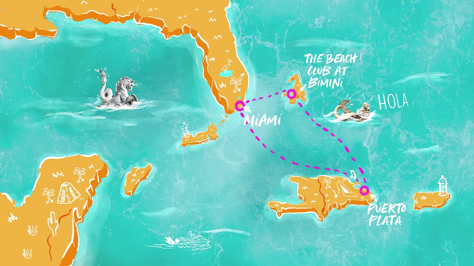 Virgin Voyages' Dominican Daze itinerary