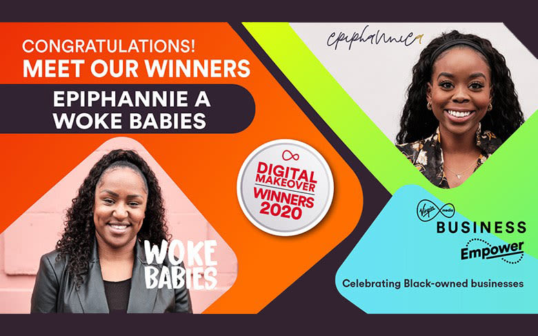 Winners of the Digital Makeover Ephiphannie A and Woke Babies