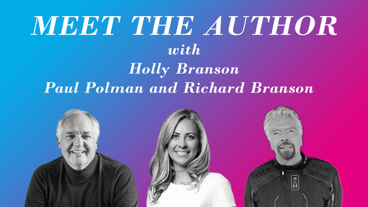 Holly Branson's Meet the Author Paul Polman and Richard Branson
