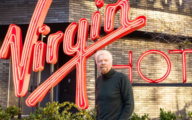 Richard Branson at Virgin Hotels Dallas