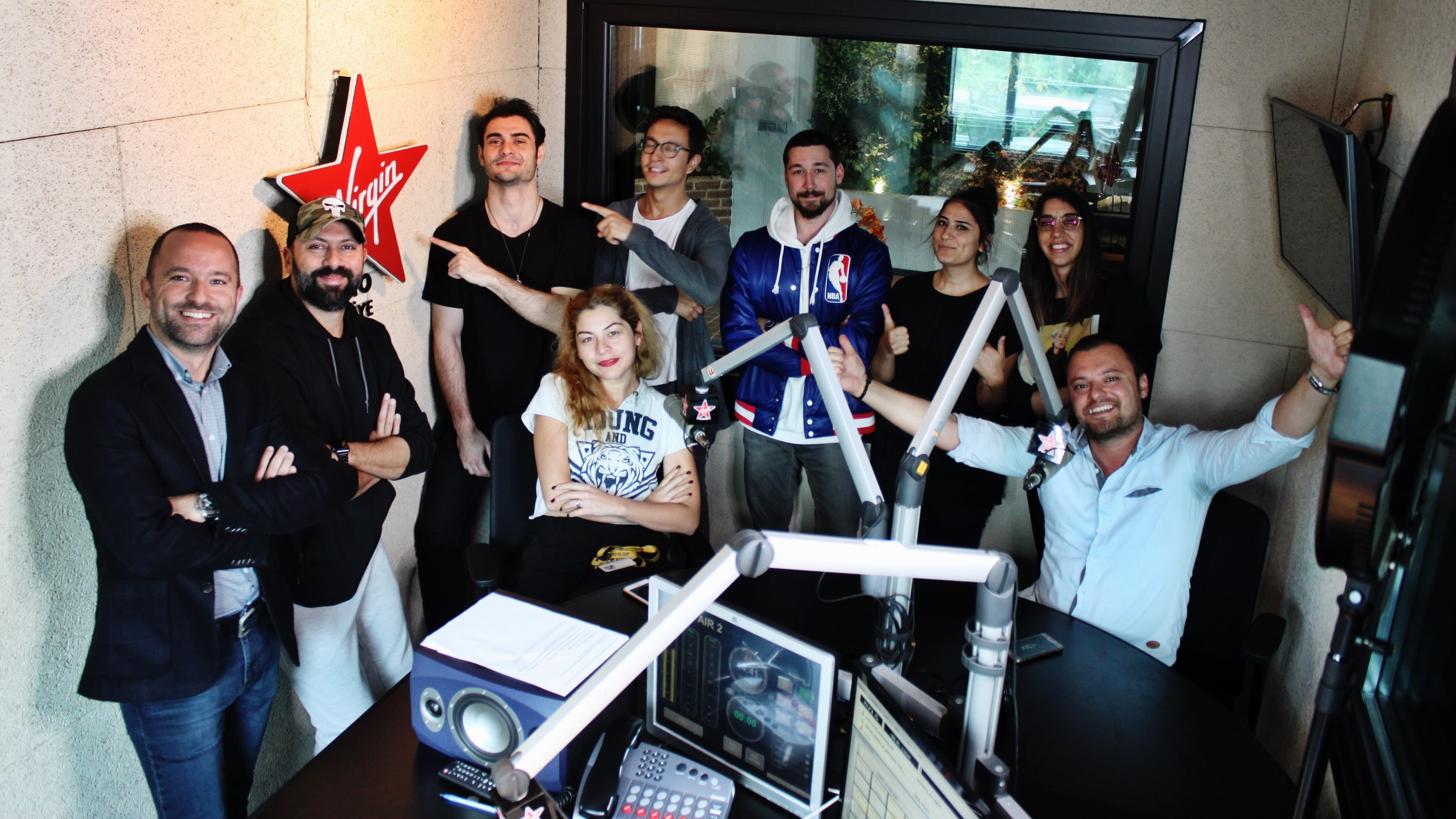 The Virgin Radio Turkey team