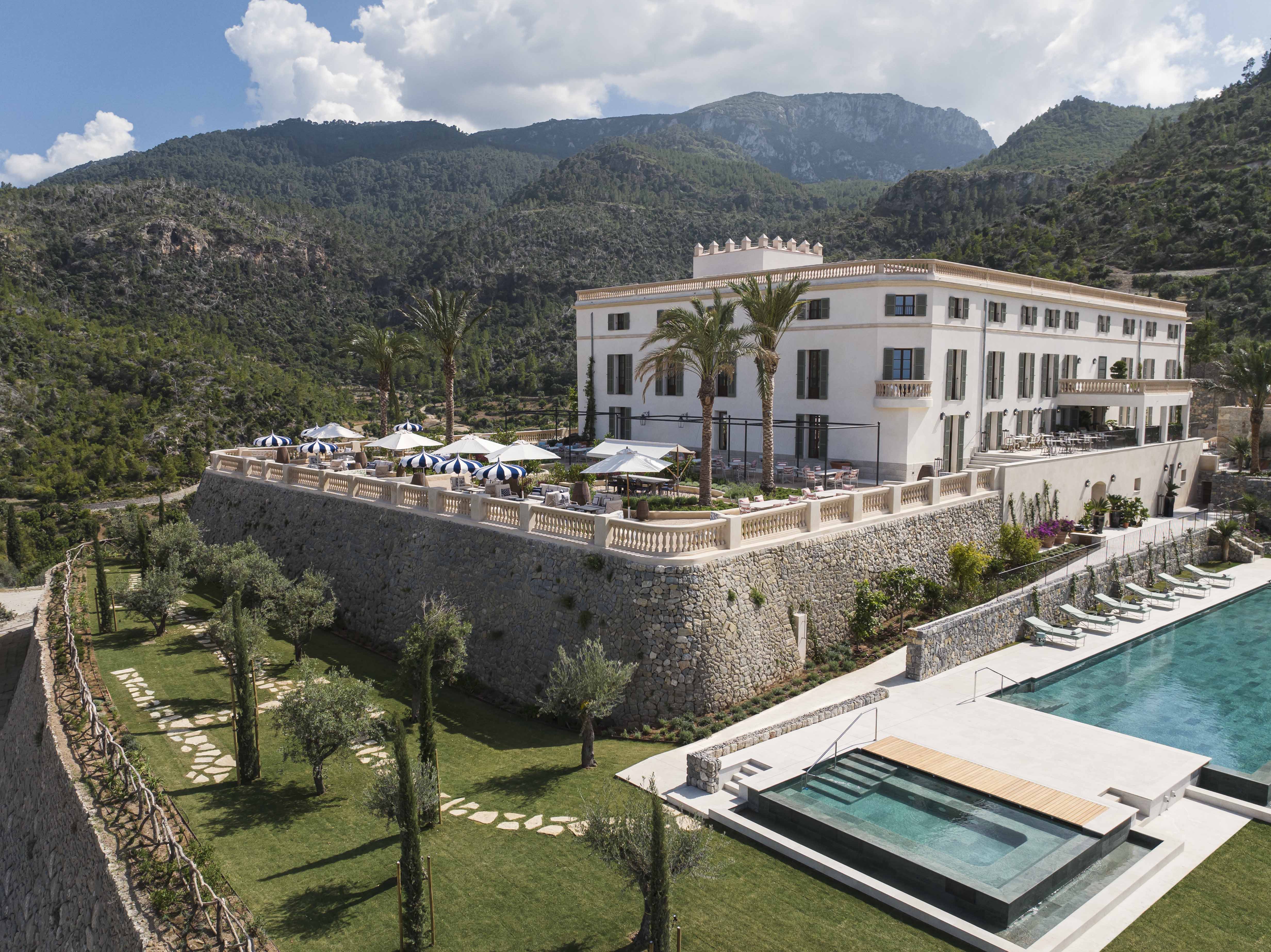 Virgin Limited Edition's Son Bunyola Hotel - a photo of the exterior and pool