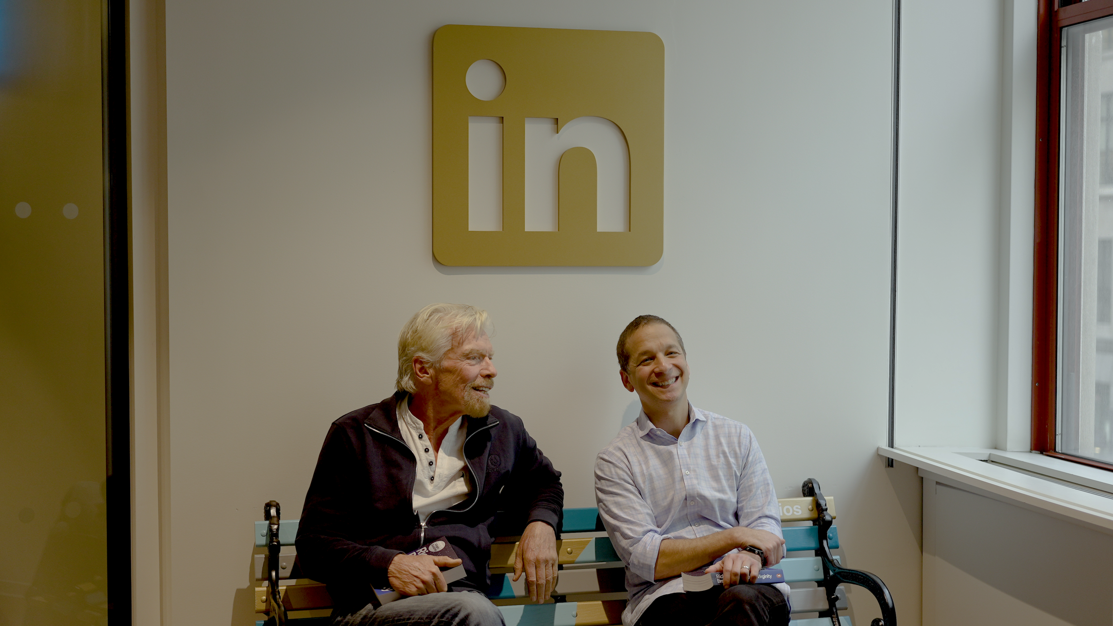Richard Branson_2022_LinkedIn event with Dan Roth in New York City