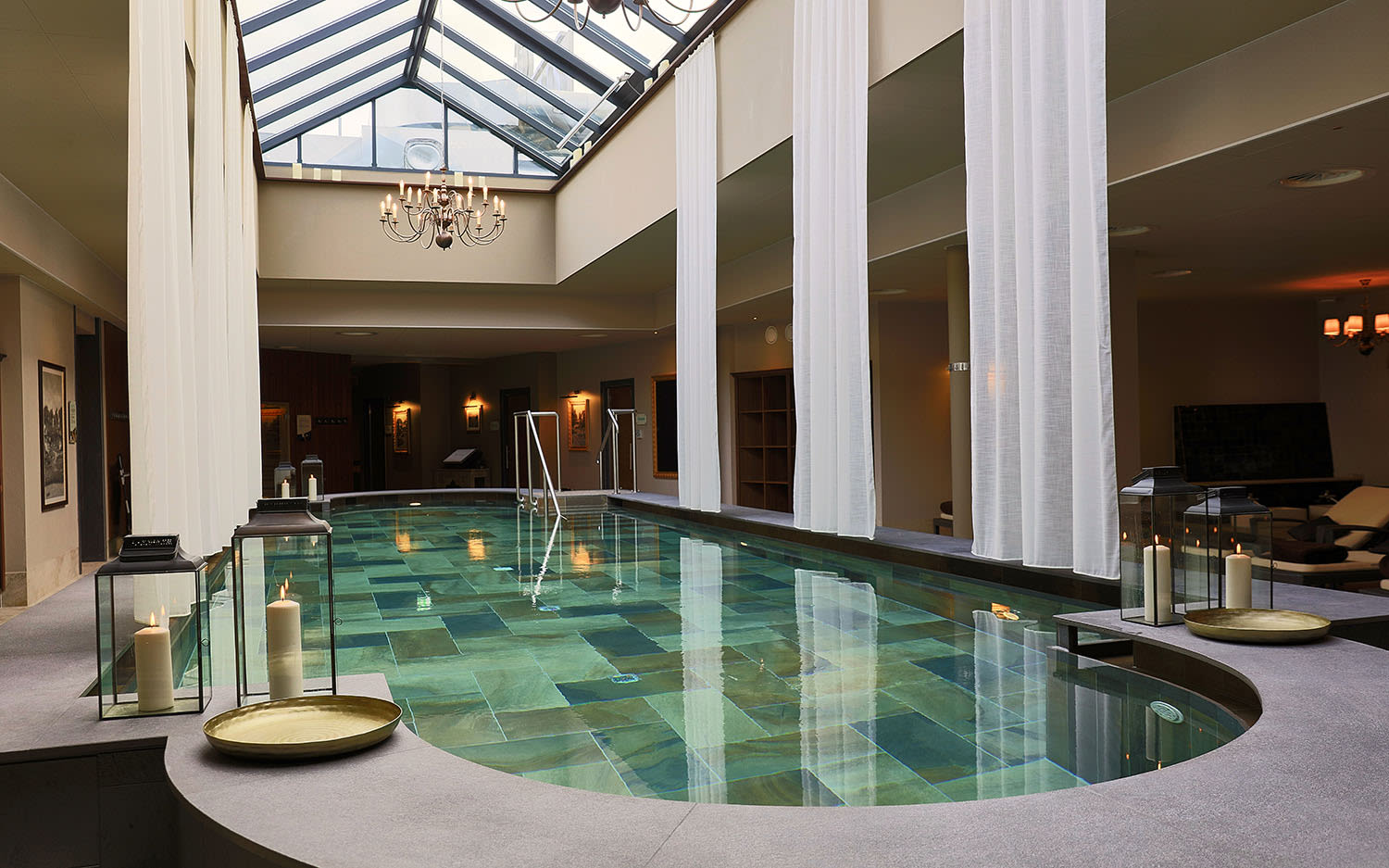 A luxury spa