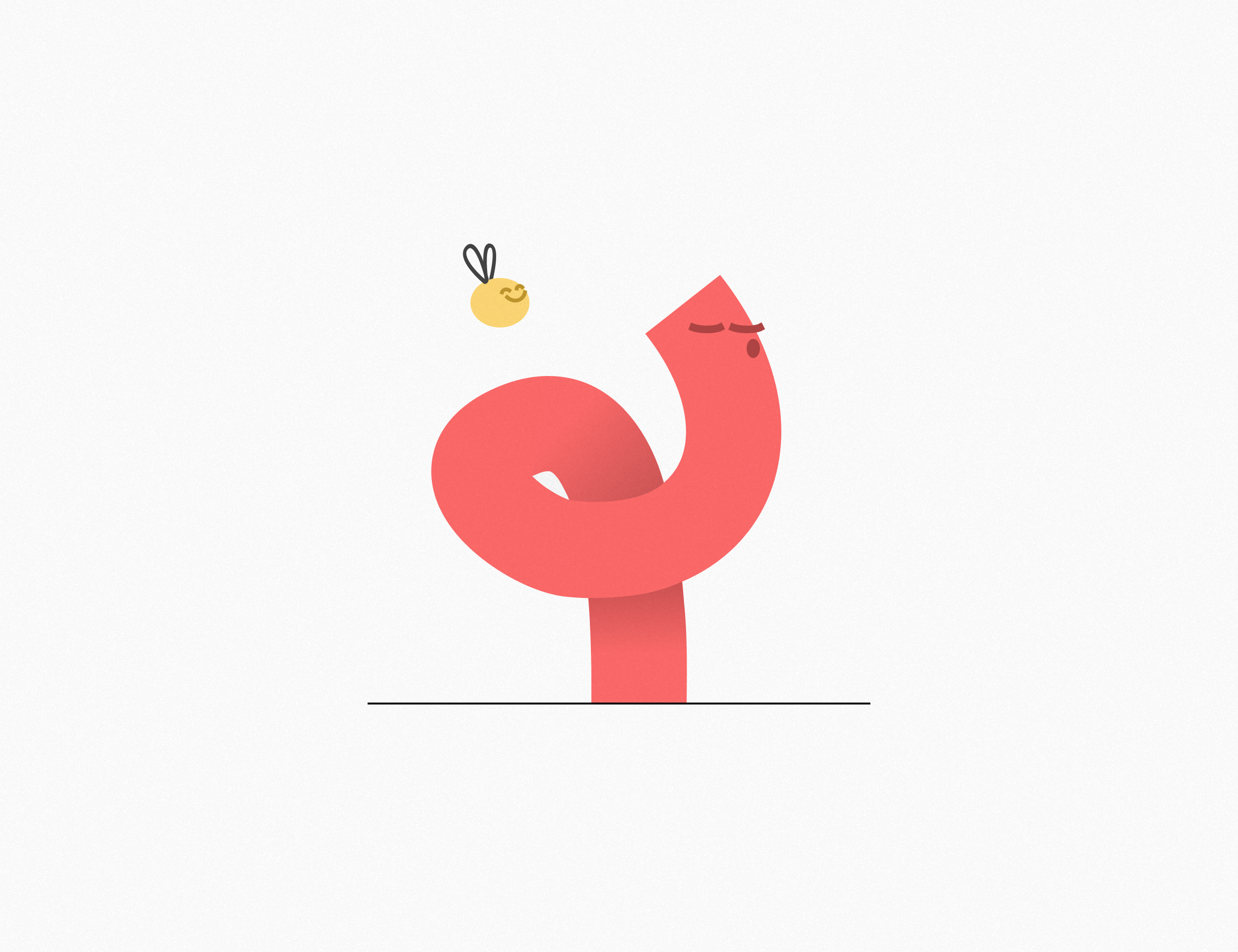 illustration-calming-worm