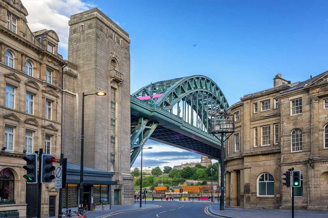 Early Morning Collection in Newcastle upon Tyne Courier hero background