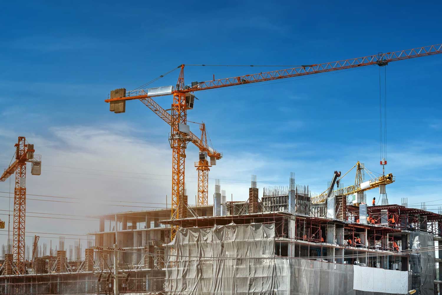 Overnight Delivery for Construction Firms hero background