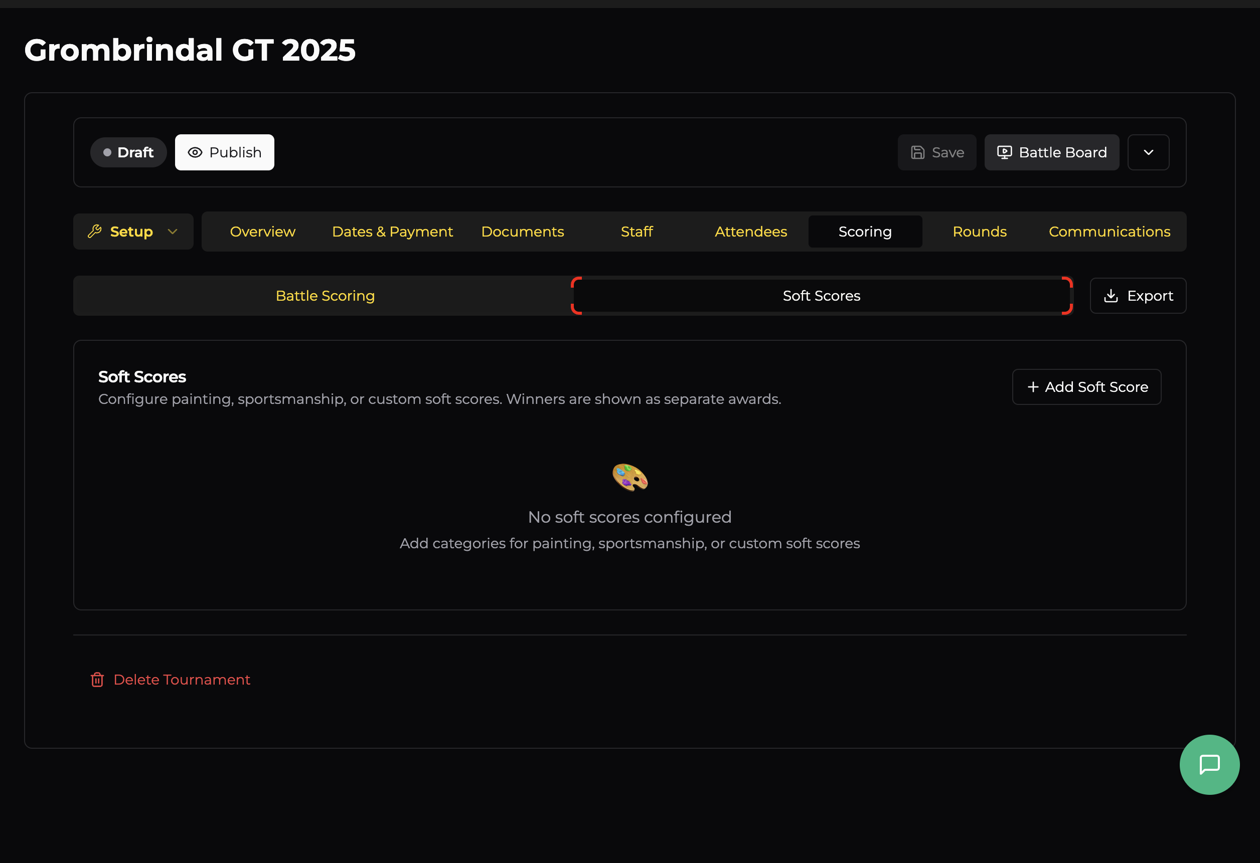 Scoring — Soft Scores