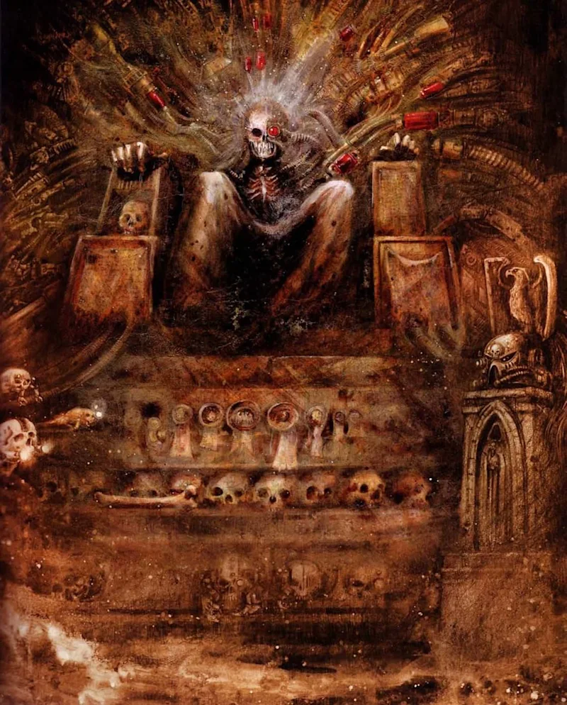 John Blanche - Golden Throne (tribute)