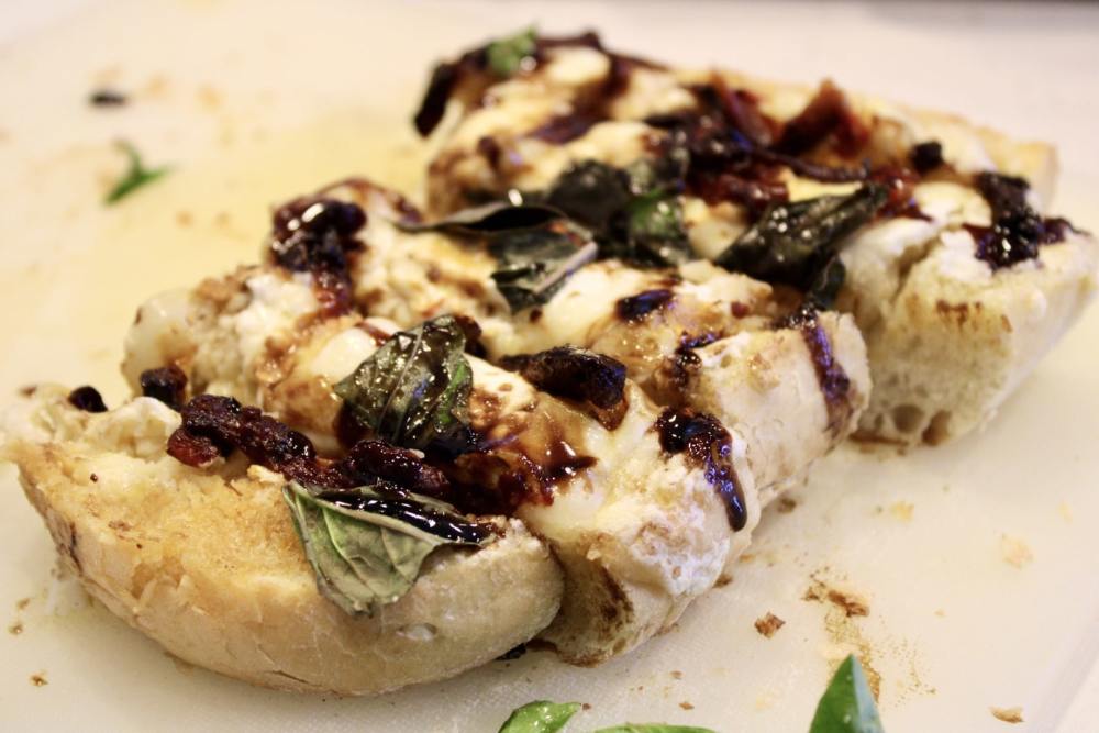 Burrata and Black Truffle Toast JUST THE DARN RECIPE