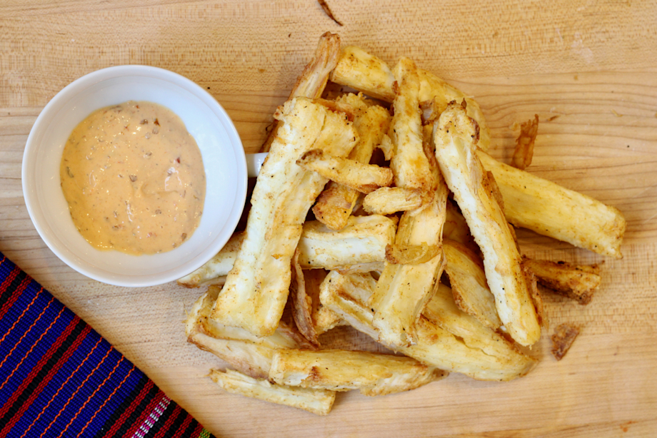 Air Fryer Yuca Fries JUST THE DARN RECIPE