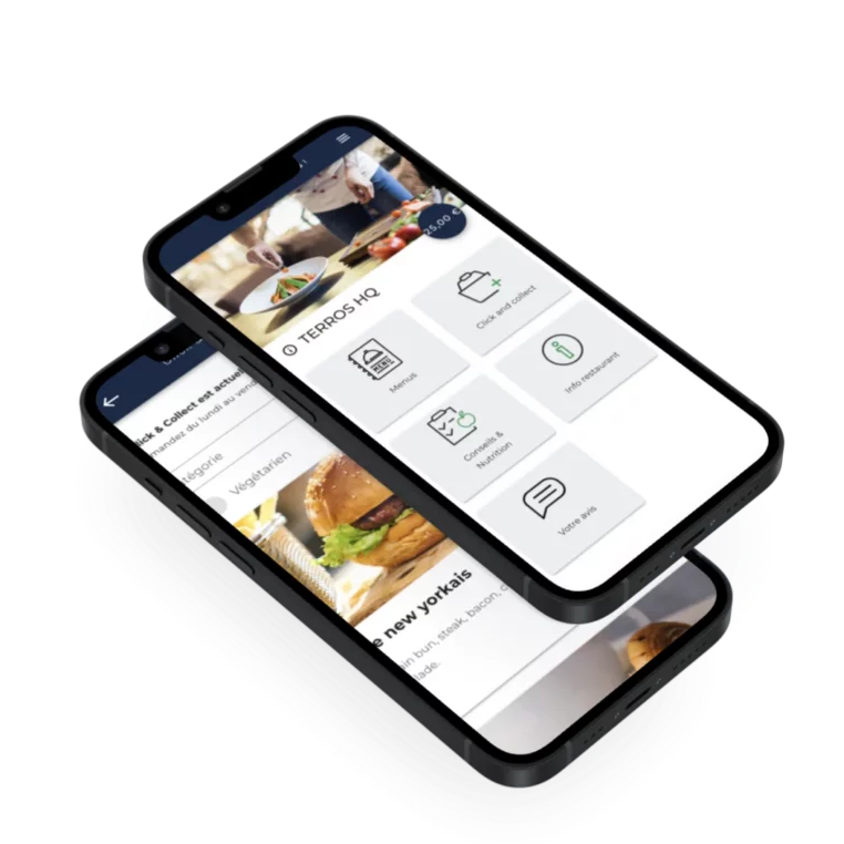 Serenest – Une application mobile pour accéder à ses services de restauration