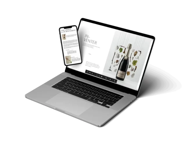 Louis Roederer - Liseuse web de brochures interactives