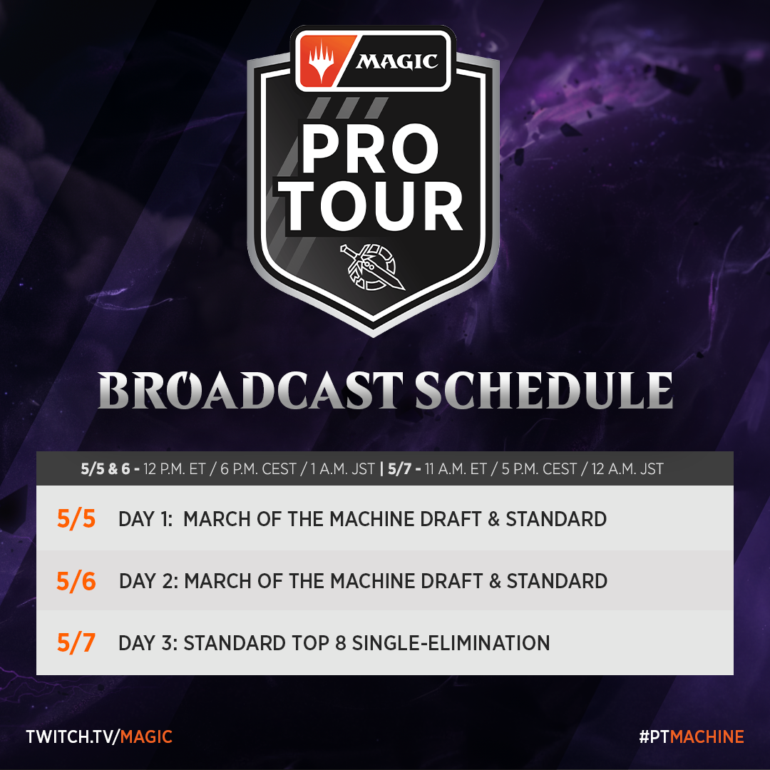 Pro Tour March of the Machine Top 8 Players and Decklists