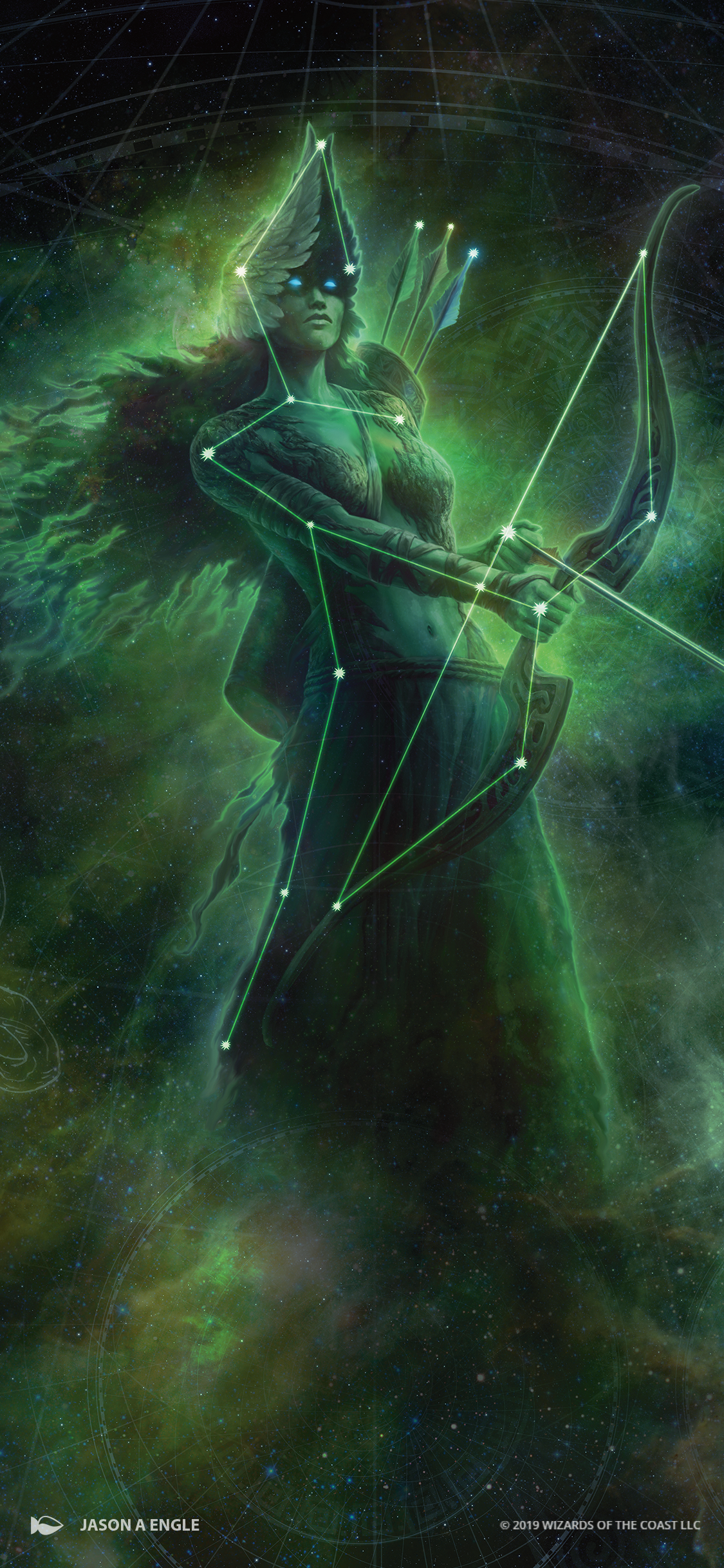 Secret Lair Theros Stargazing Art From Magic World Championship Xxvi