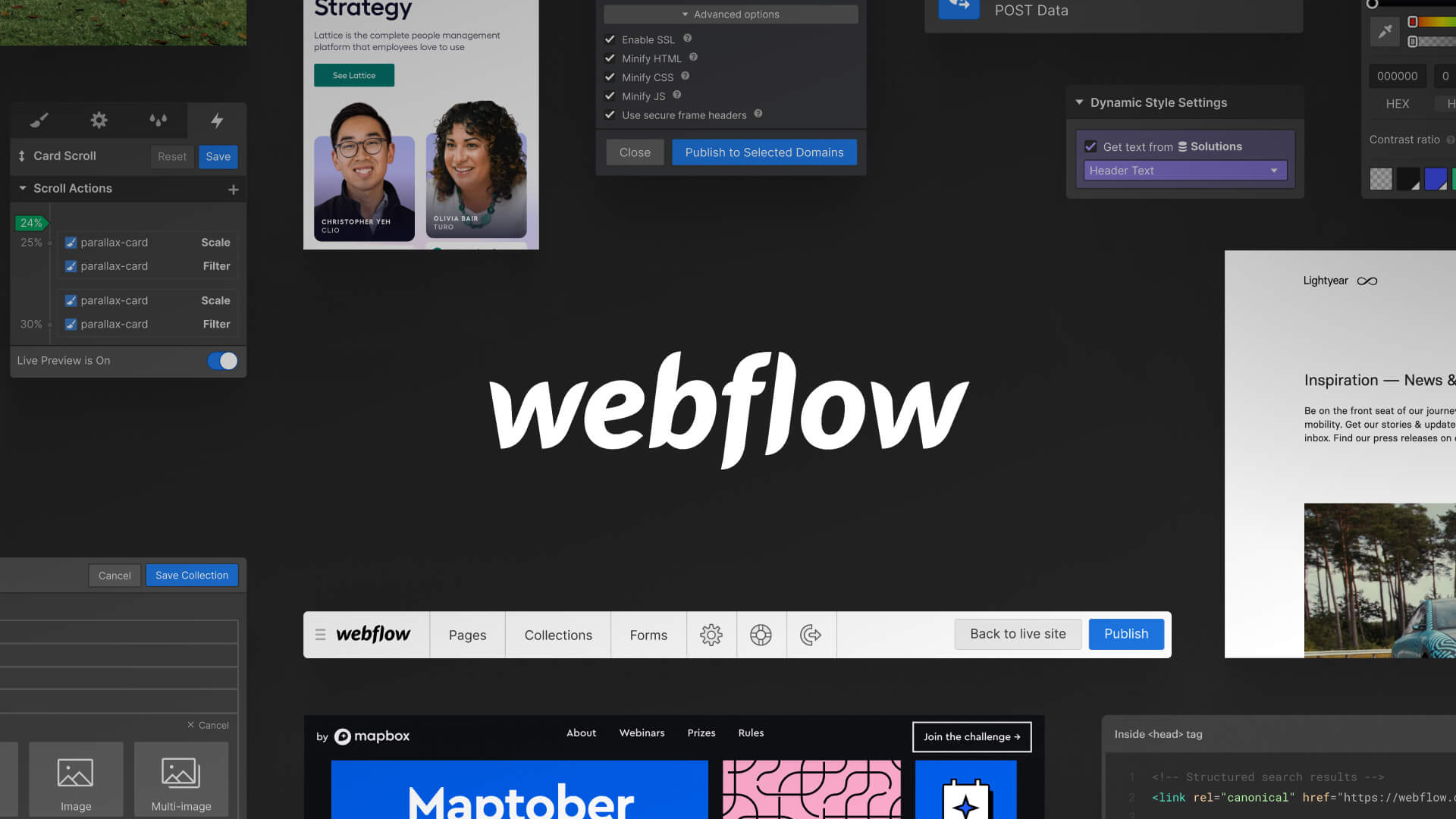 Webflow and the power of no-code applications 