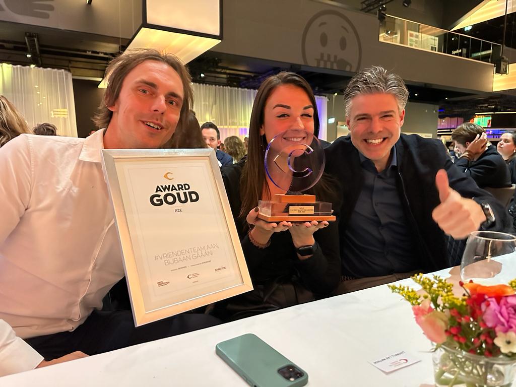 LiveWall and AS Watson win gold content award for the Kruidvat recruitment marketing campaign!