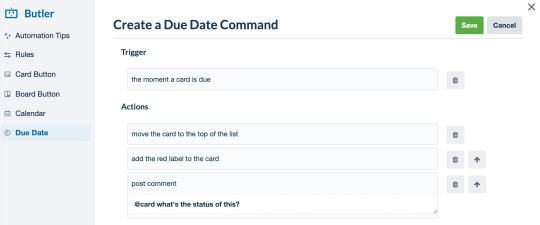 An image showing how to schedule Automation by creating a Due Date Command