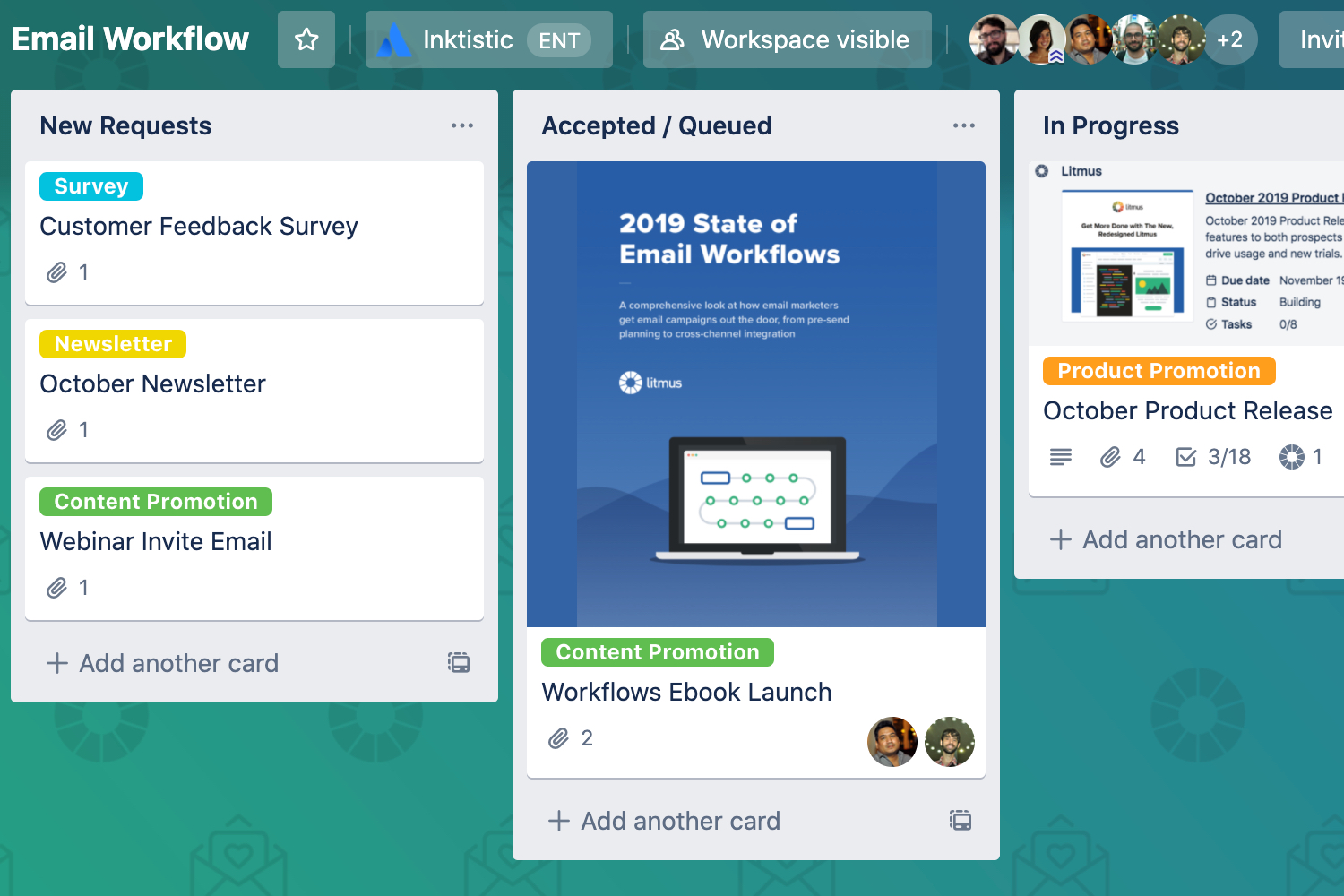 Trello for marketing teams (+examples)