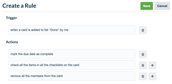 An image showing how to create an Automation Rule on a Trello board