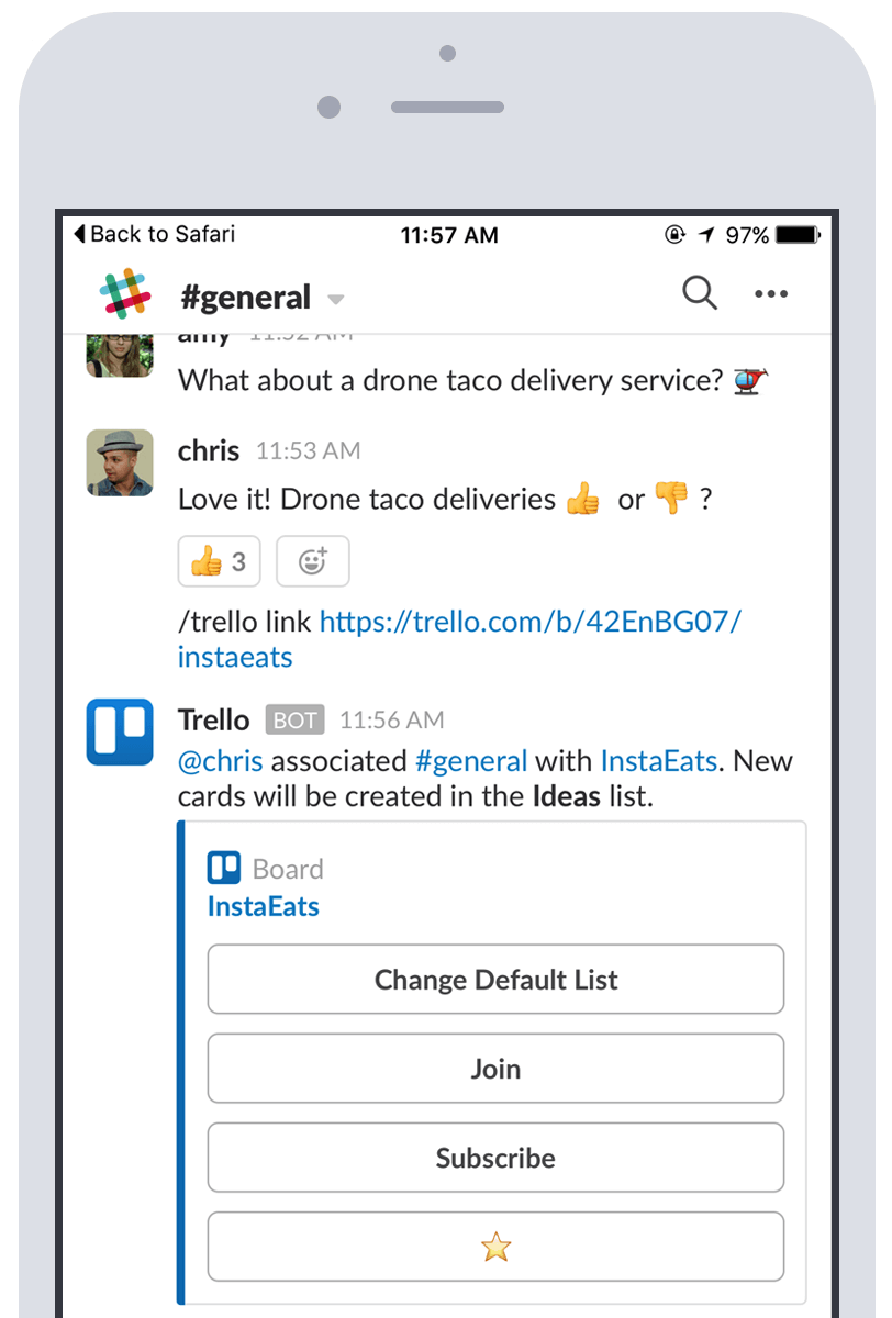 How to create a Trello card from a saved Slack message